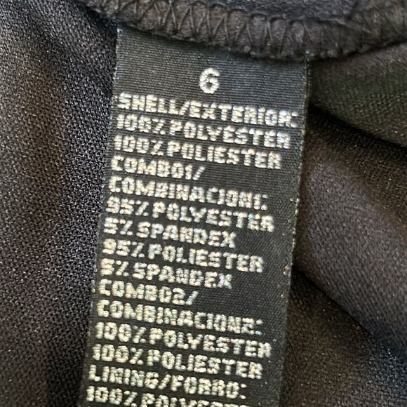 Scarlett Black Dress with Textured Design size 6, new with tags - Picture 10 of 10